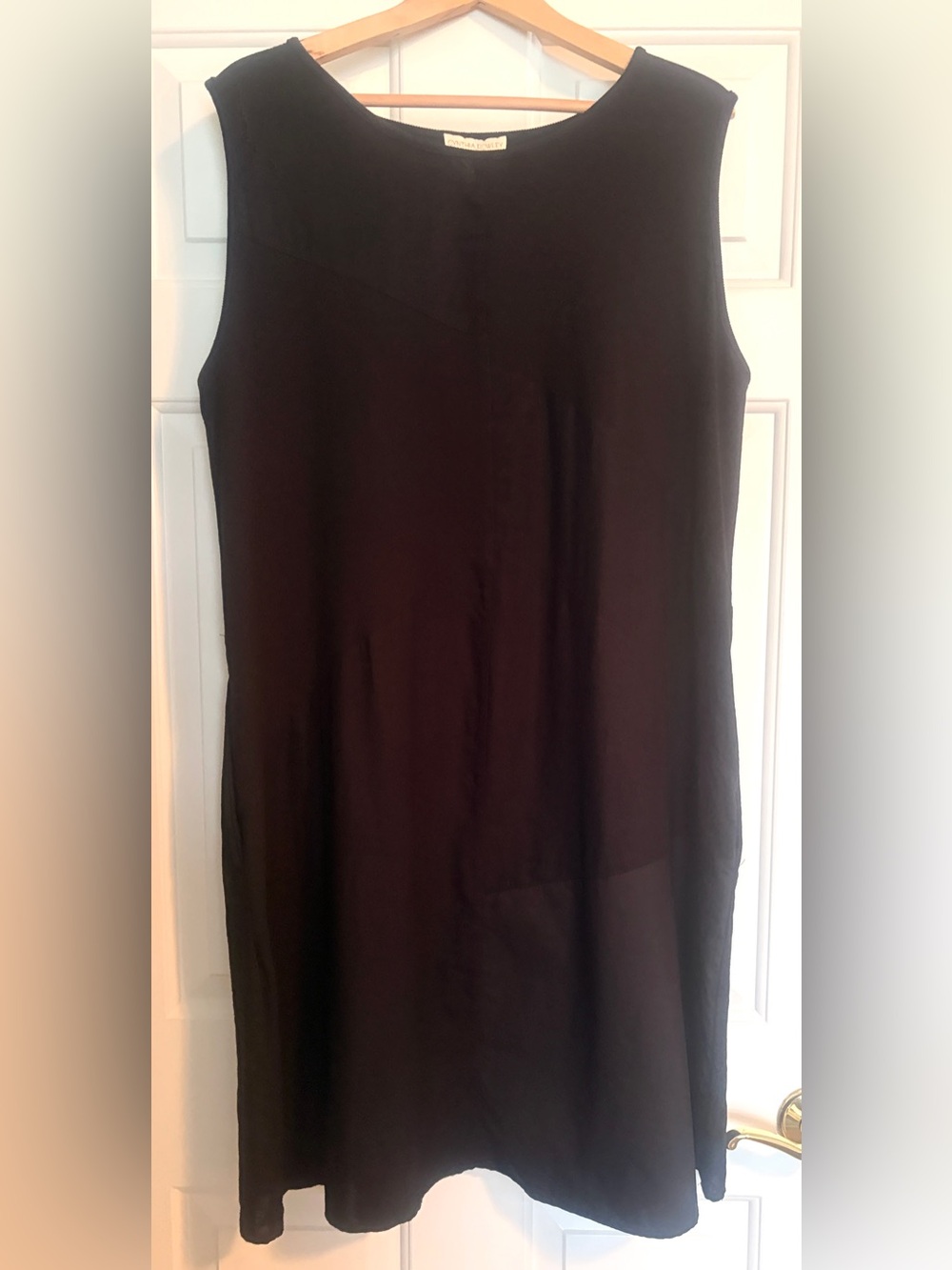 Cynthia Rowley Black Linen Dress